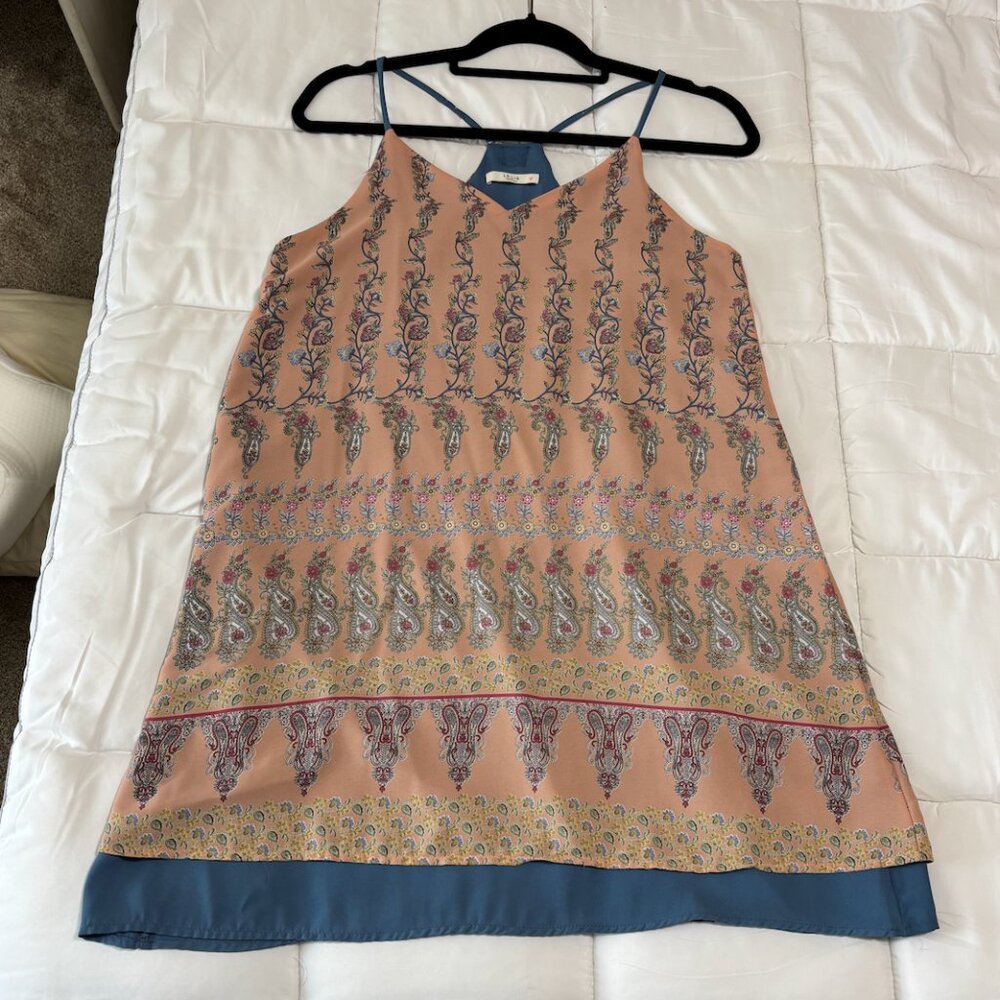 Le Lis Blue & Pink Summer Dress